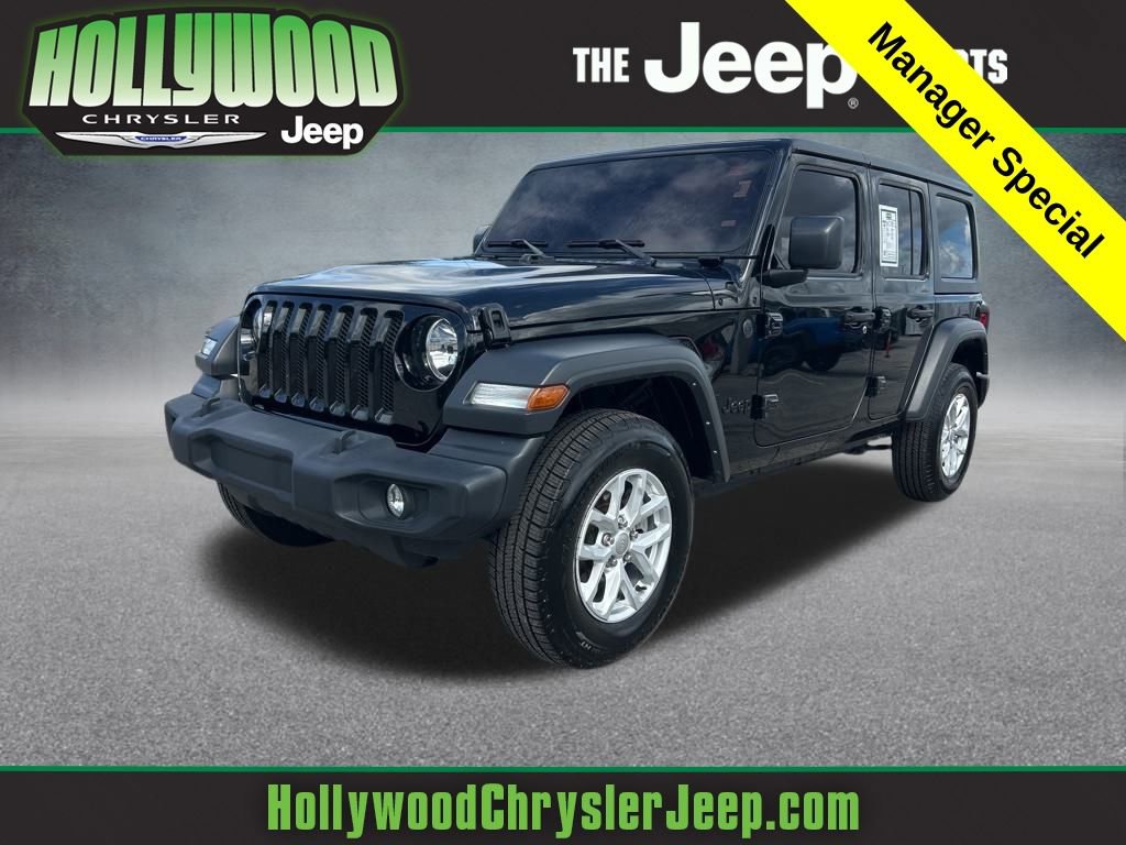 Certified 2023 Jeep Wrangler Sport S image 1