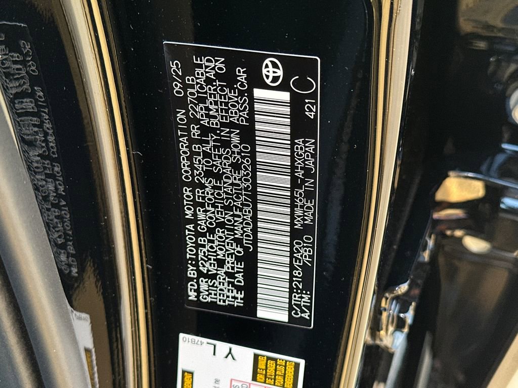 New 2026 Toyota Prius XLE image 26