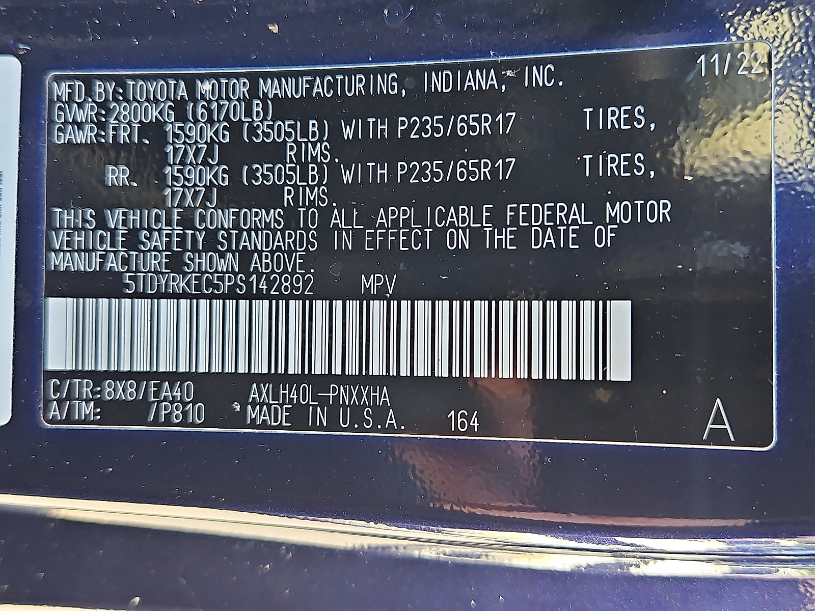 Used 2023 Toyota Sienna XLE image 26