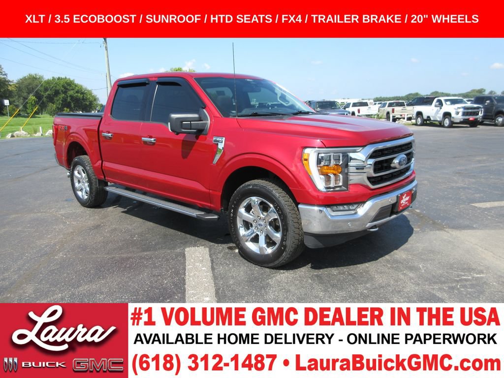 Used 2021 Ford F150 XLT w/ Equipment Group 302A High AWD/4WD image 1