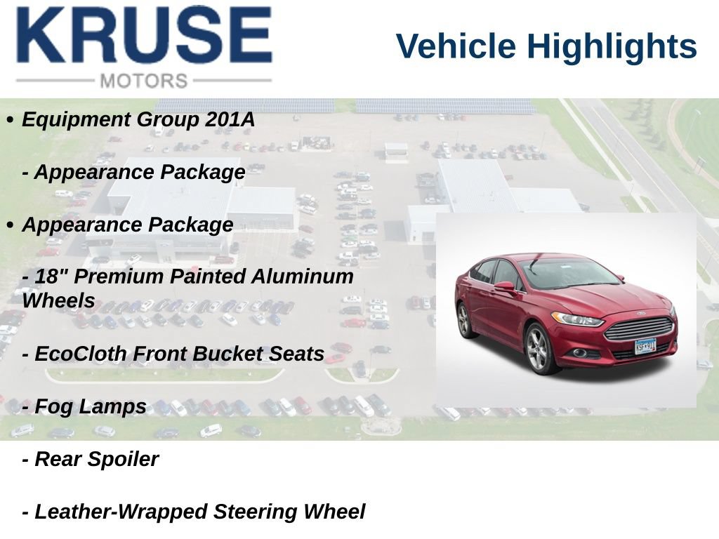 Used 2016 Ford Fusion SE w/ Equipment Group 201A FWD image 10