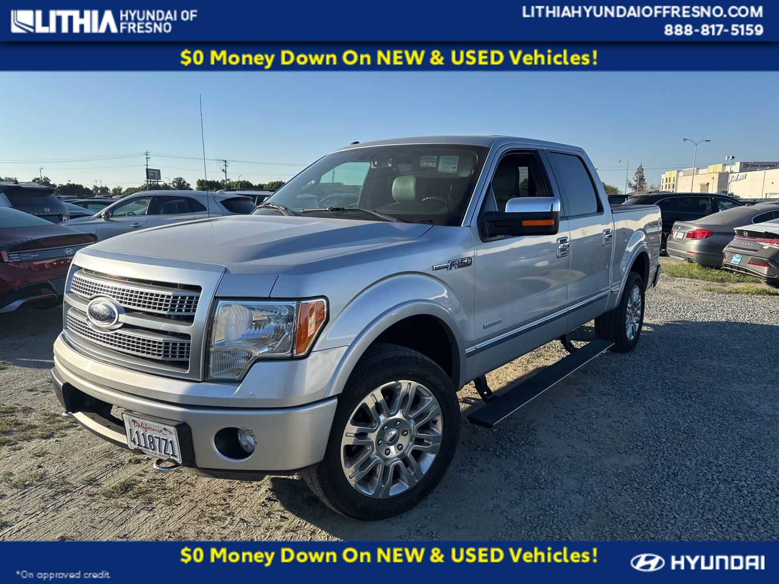 Used 2012 Ford F150 Platinum image 1