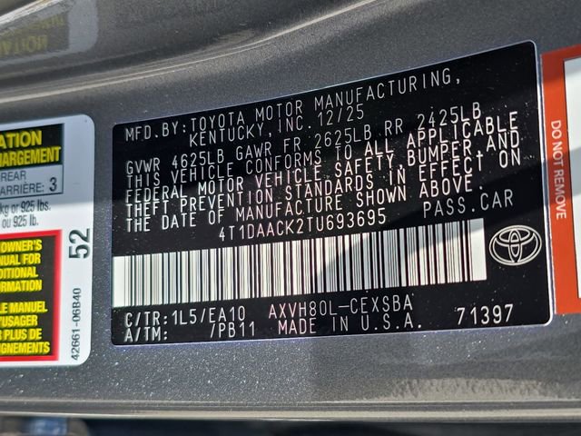 Used 2026 Toyota Camry SE w/ Convenience Package FWD image 35