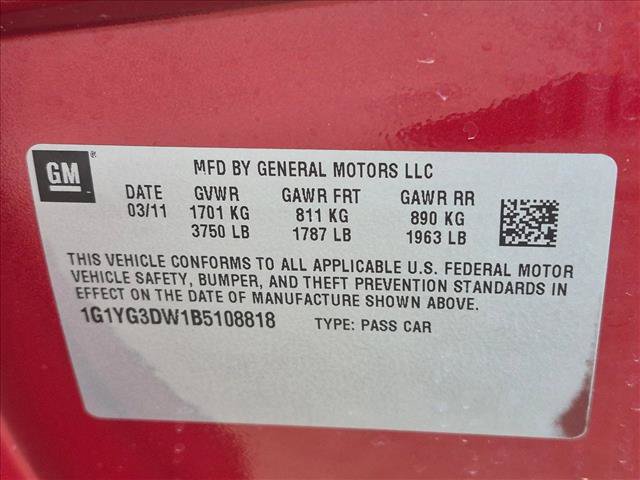 Used 2011 Chevrolet Corvette Convertible w/ Preferred Equipment Group RWD image 18
