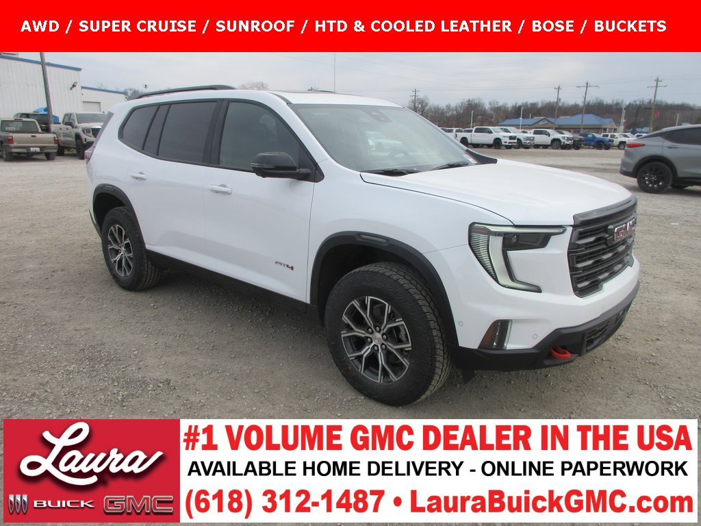 New 2026 GMC Acadia AT4 w/ Super Cruise Package