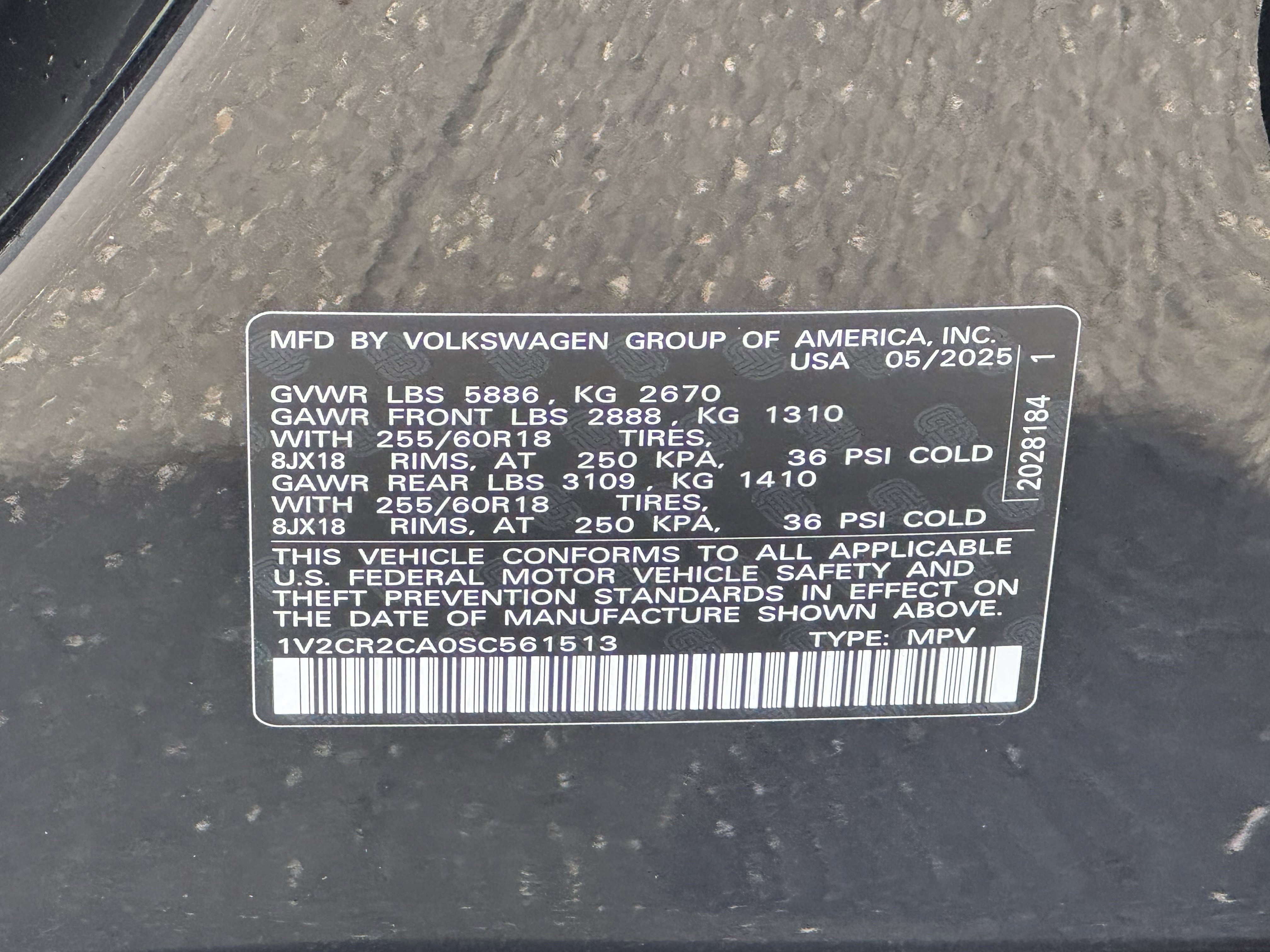 Certified 2025 Volkswagen Atlas Peak Edition SE image 42