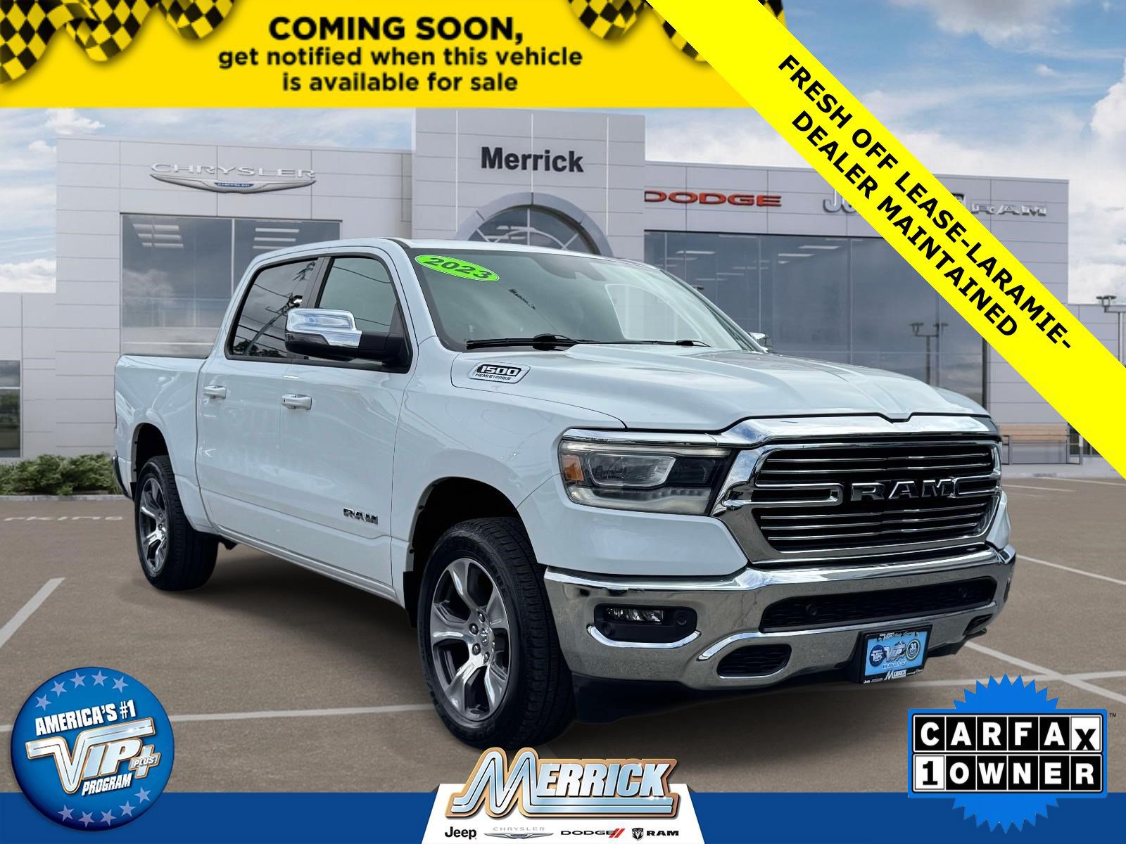 Used 2023 RAM 1500 Laramie AWD/4WD image 1