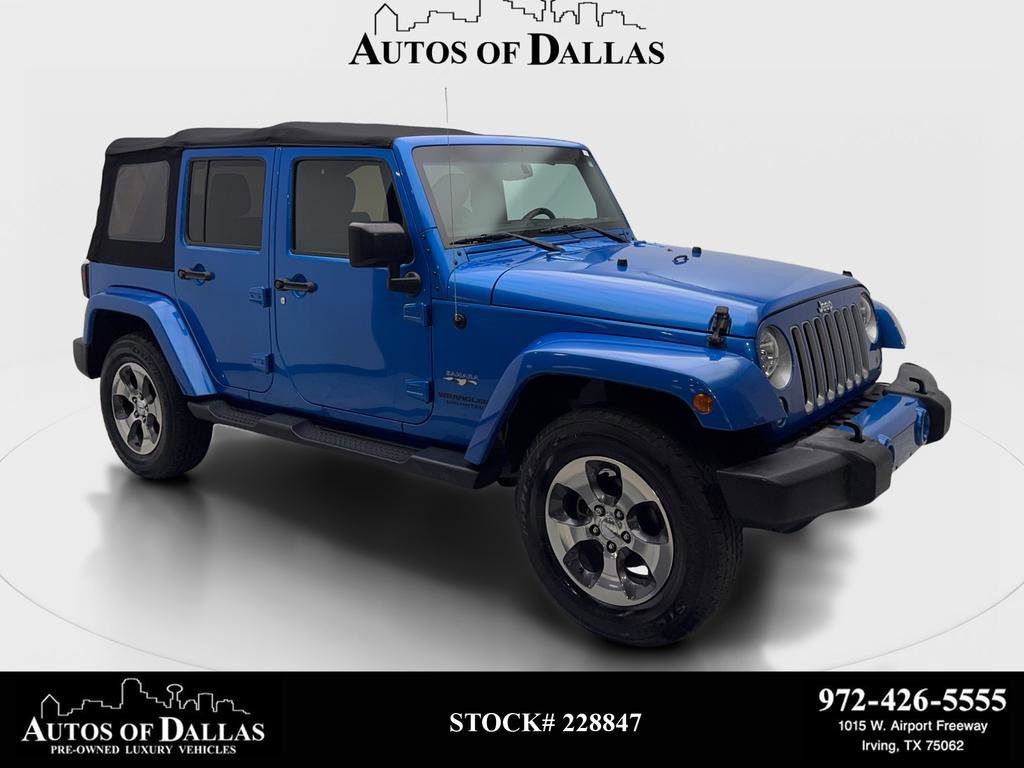 Used 2016 Jeep Wrangler Unlimited Sahara w/ Max Tow Package image 1