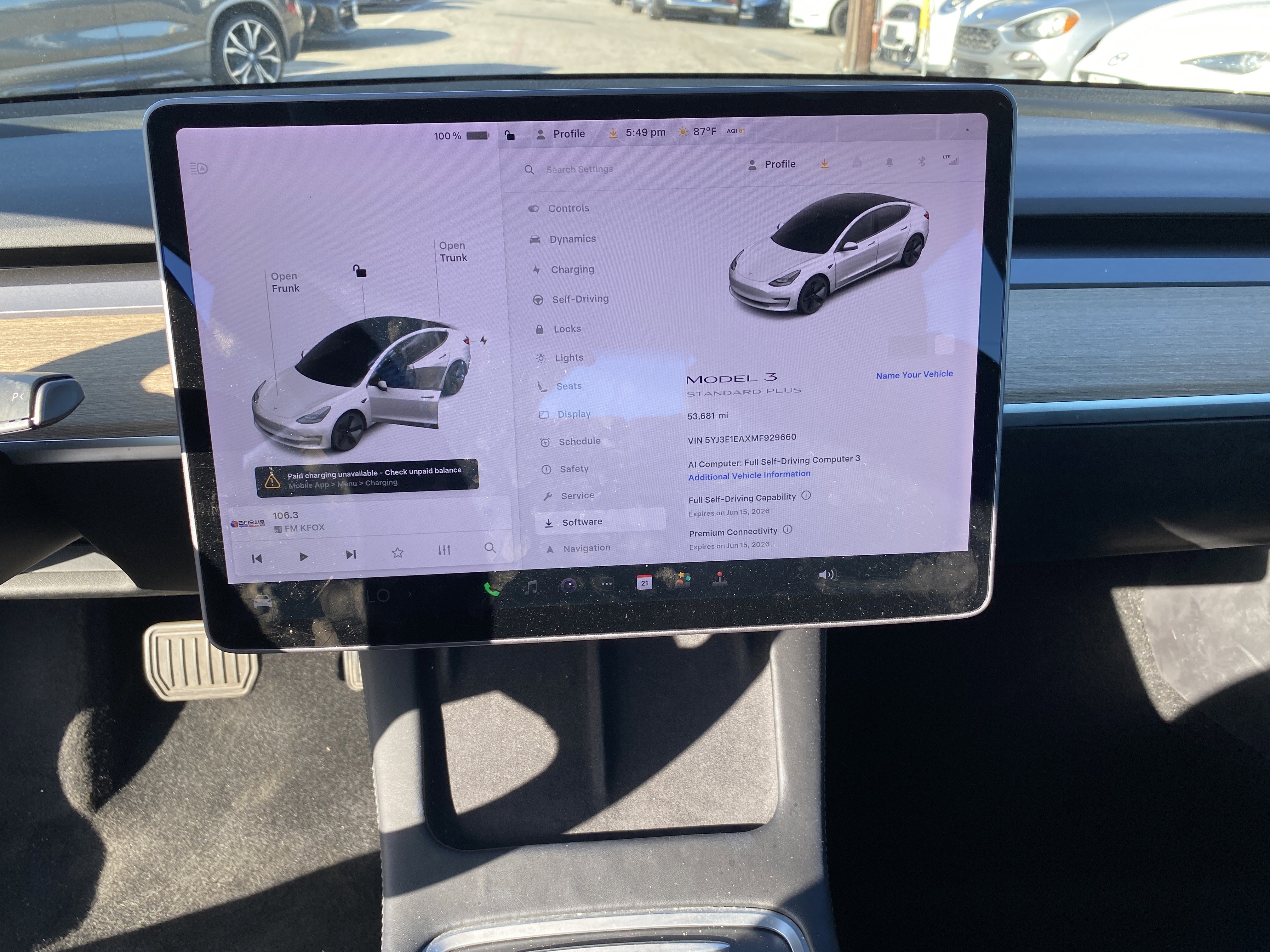 Used 2021 Tesla Model 3 Standard Range Plus RWD image 14