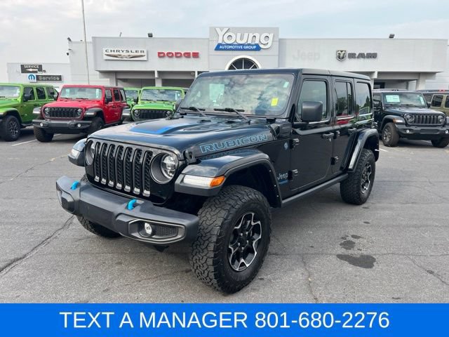 Used 2021 Jeep Wrangler Unlimited Rubicon 4xe w/ Cold Weather Group
