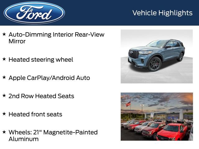 New 2026 Ford Explorer ST-Line w/ ST-Line Street Pack AWD/4WD image 12