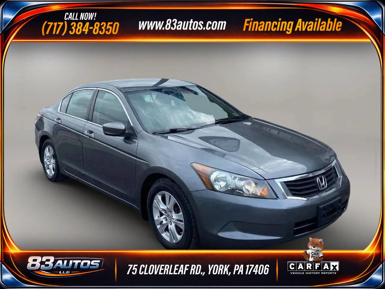 Used 2009 Honda Accord LX-P