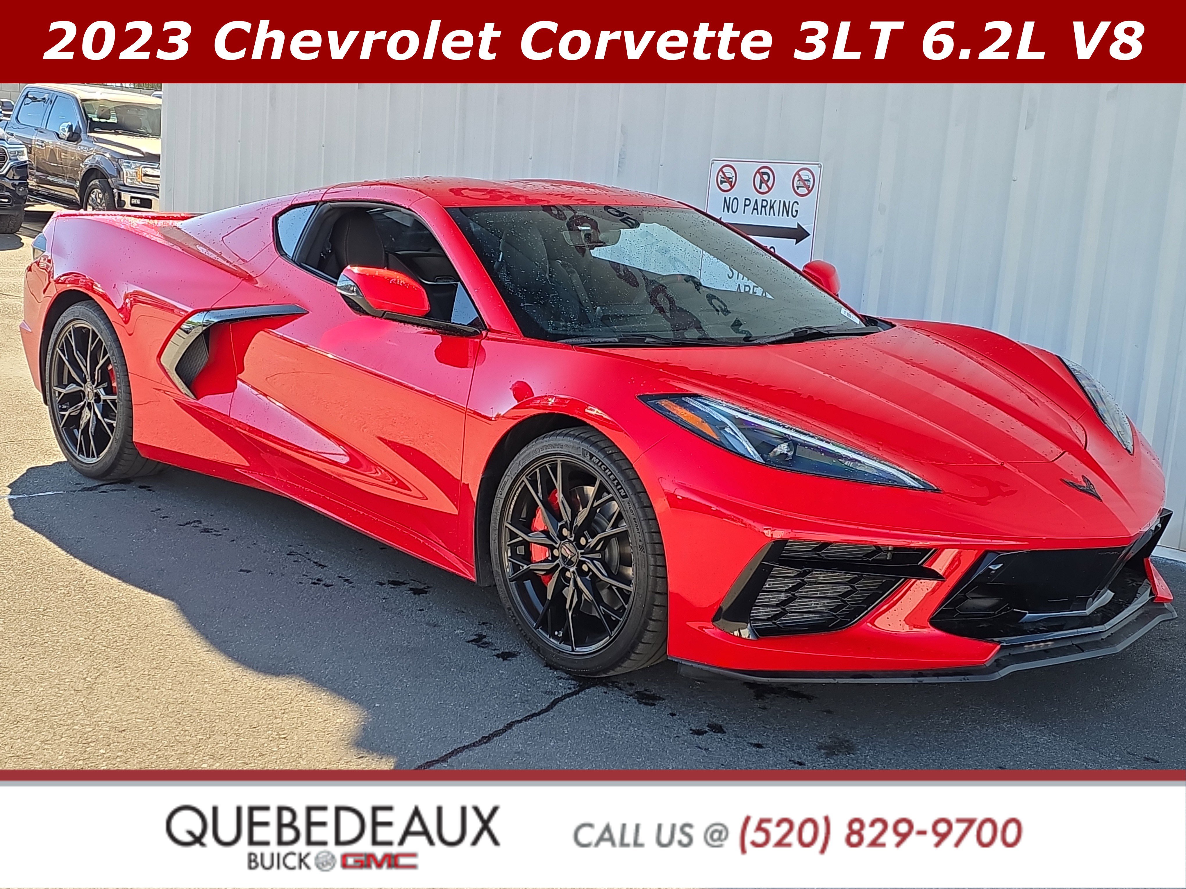 Used 2023 Chevrolet Corvette Stingray Premium Cpe w/ Z51 Performance Package RWD image 1