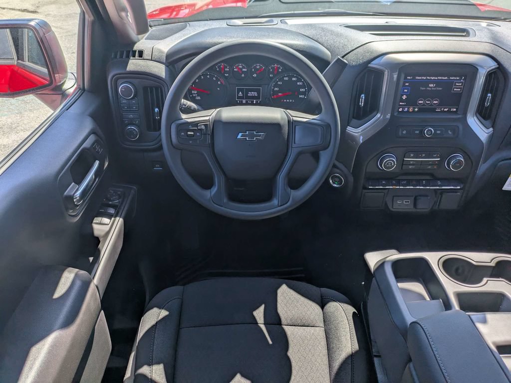 New 2026 Chevrolet Silverado 1500 Custom w/ Turbomax Blackout Package RWD image 16