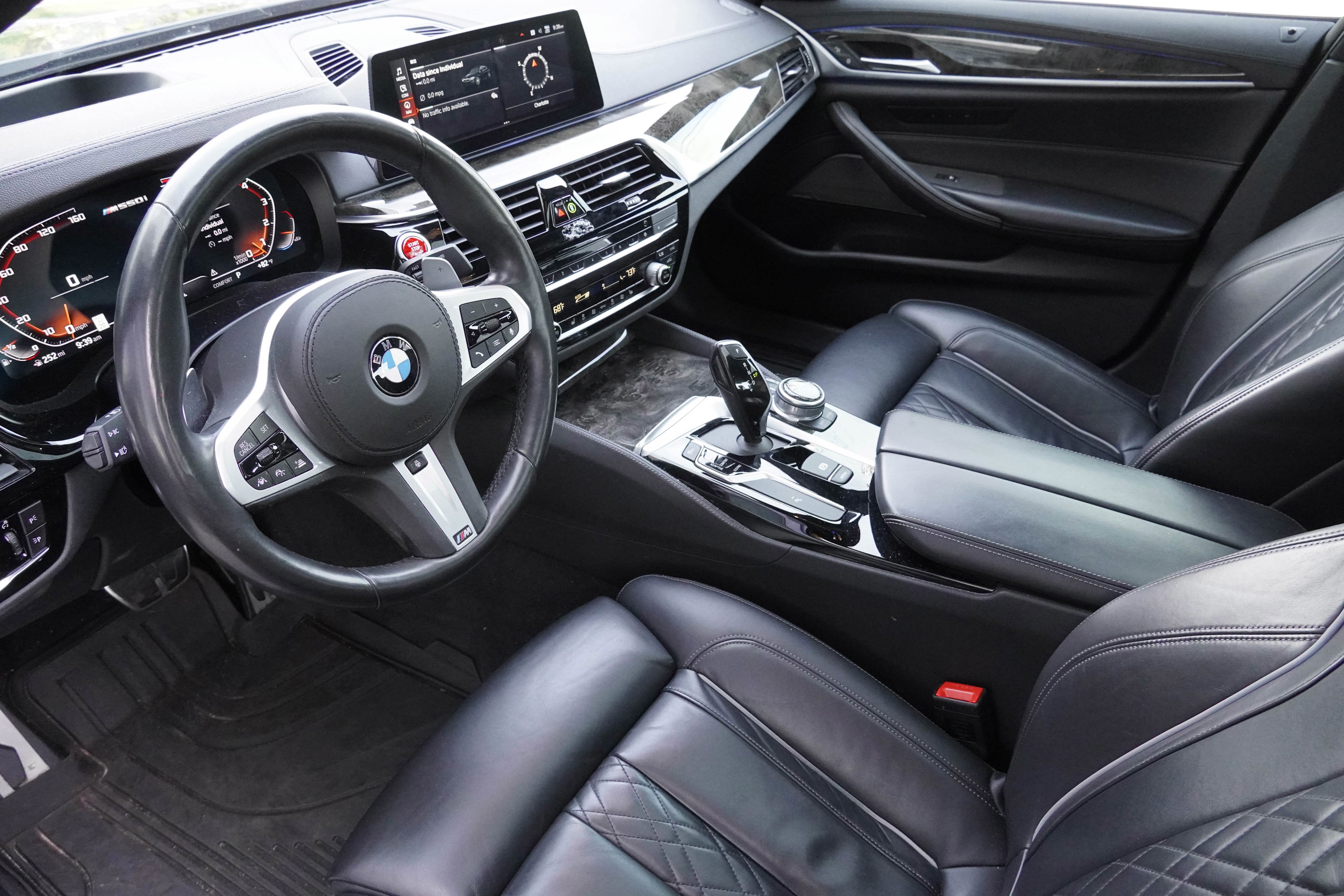 Used 2020 BMW M550i xDrive AWD/4WD image 9