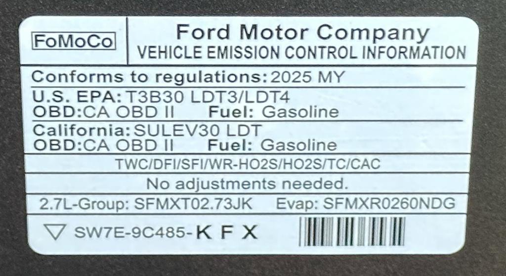 New 2025 Ford F150 STX w/ Equipment Group 201A FX4 image 45
