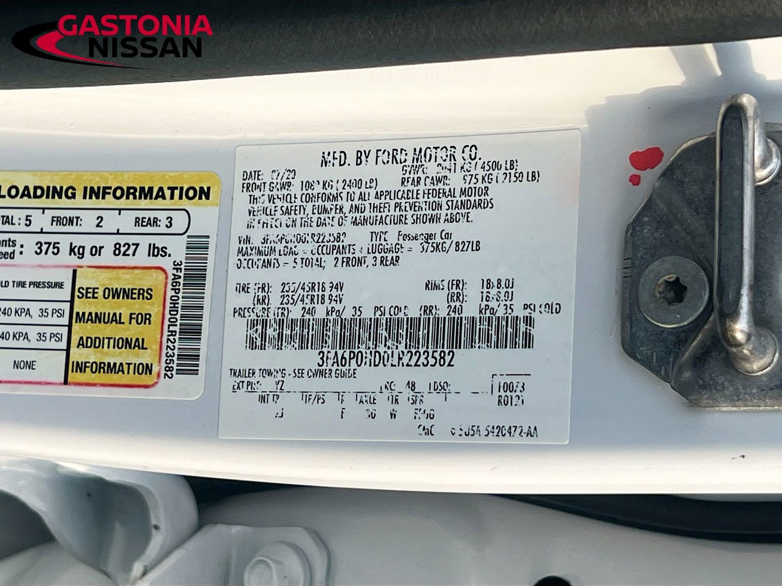 Used 2020 Ford Fusion SE w/ Equipment Group 151A image 41