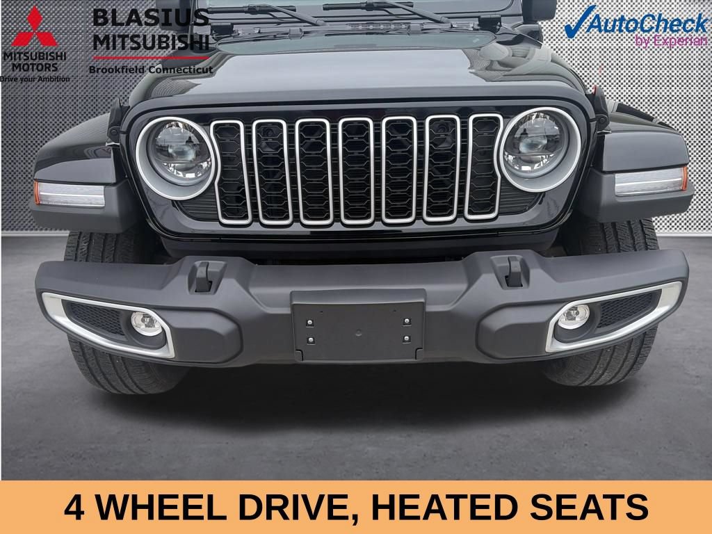 Used 2025 Jeep Wrangler Unlimited Sahara w/ Safety Group AWD/4WD image 4