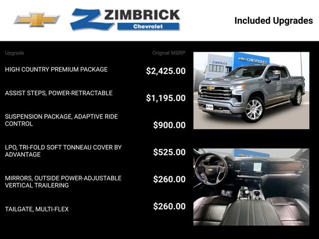 Certified 2024 Chevrolet Silverado 1500 High Country w/ High Country Premium Package image 14