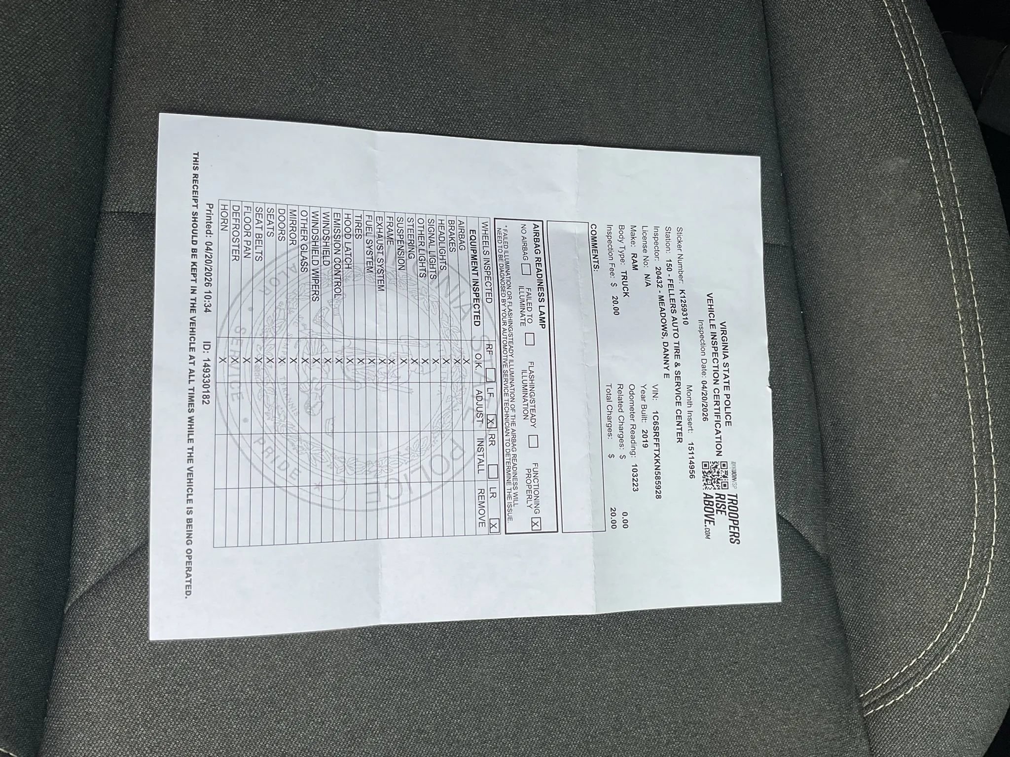 Used 2019 RAM 1500 Big Horn AWD/4WD image 54
