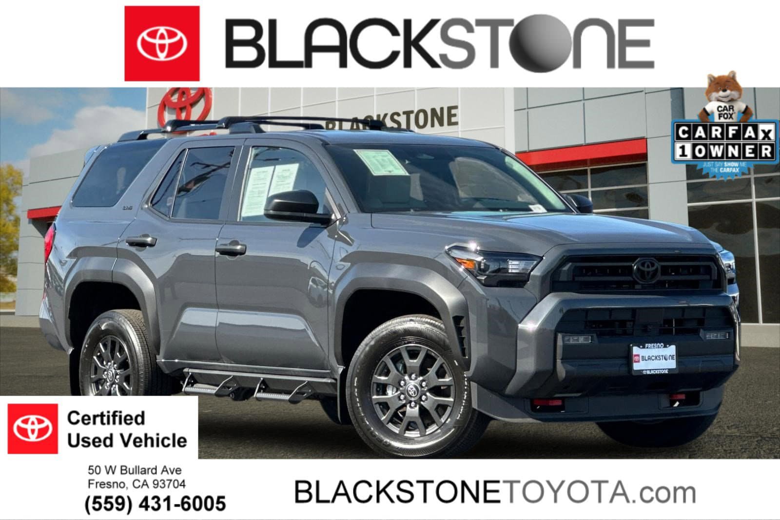 Certified 2026 Toyota 4Runner SR5