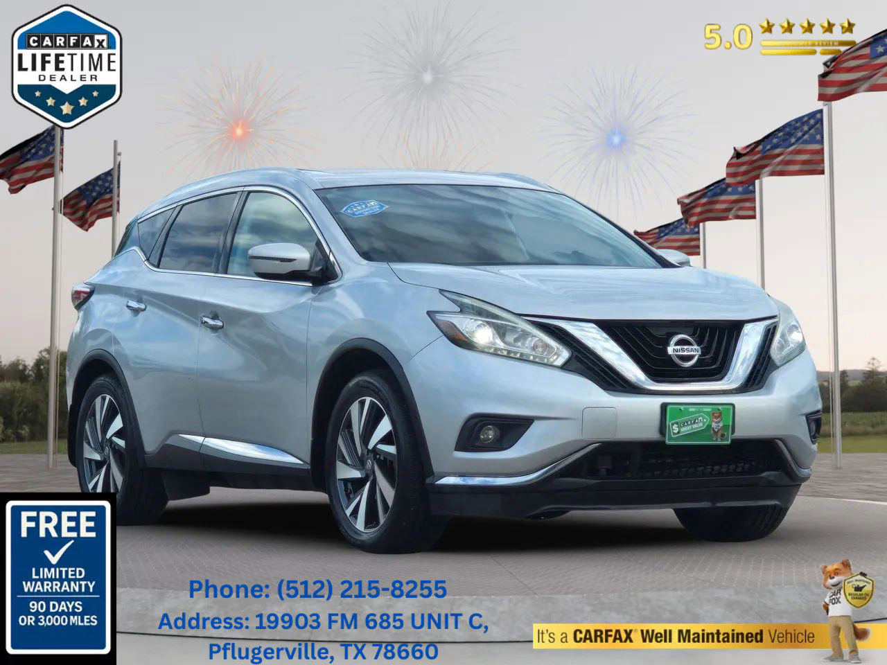 Used 2017 Nissan Murano Platinum w/ Platinum Technology Package