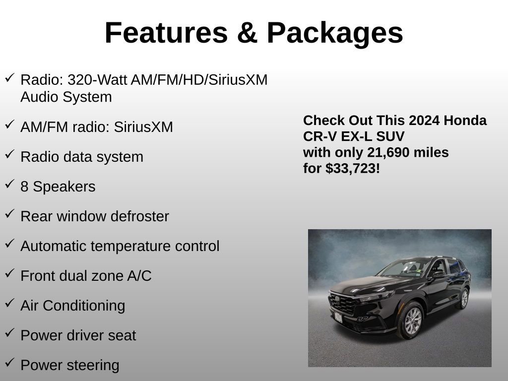 Certified 2024 Honda CR-V EX-L image 8