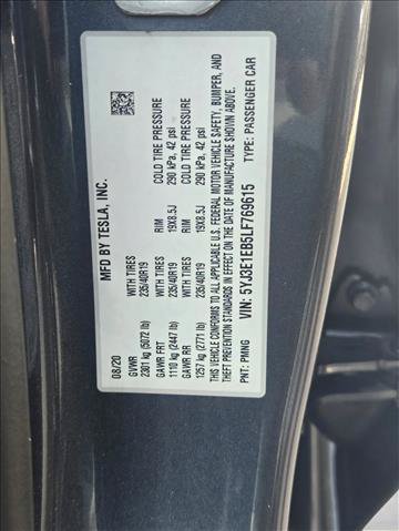Used 2020 Tesla Model 3 Long Range AWD/4WD image 21
