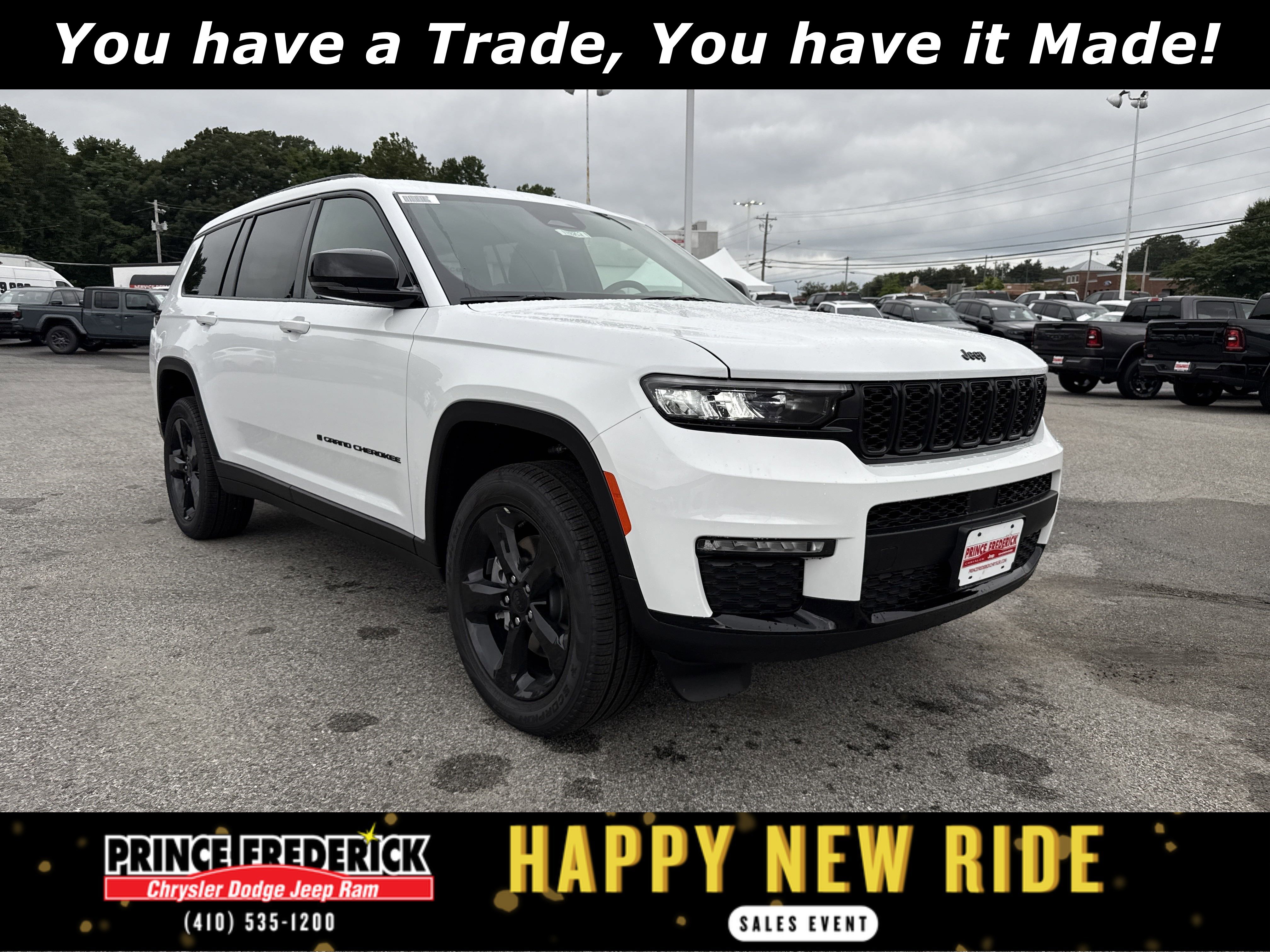 New 2025 Jeep Grand Cherokee L Limited w/ Black Appearance Package