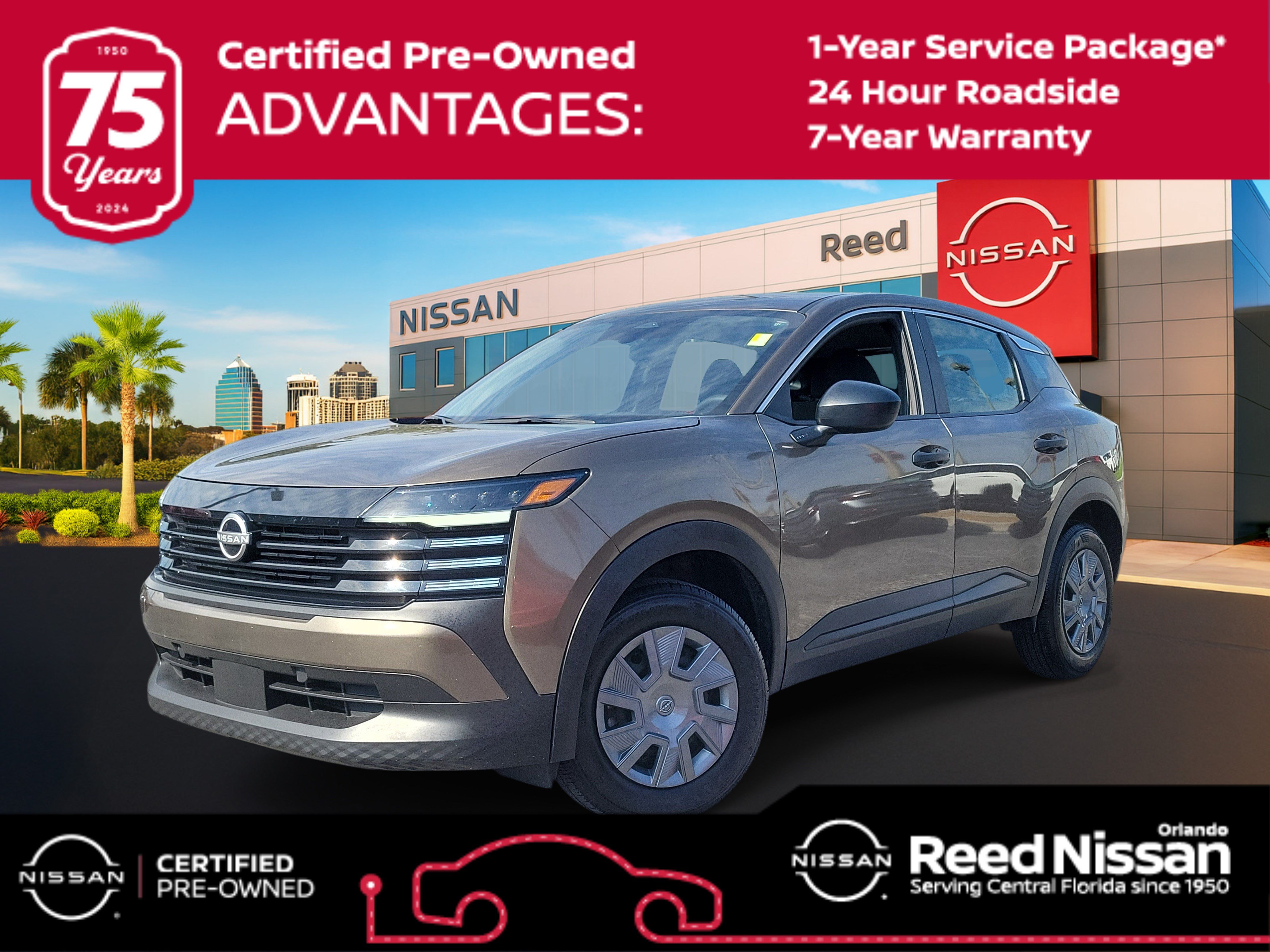 Certified 2025 Nissan Kicks S