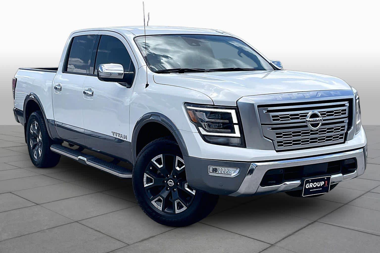 Used 2021 Nissan Titan Platinum Reserve w/ Off Road Protection Package AWD/4WD image 3