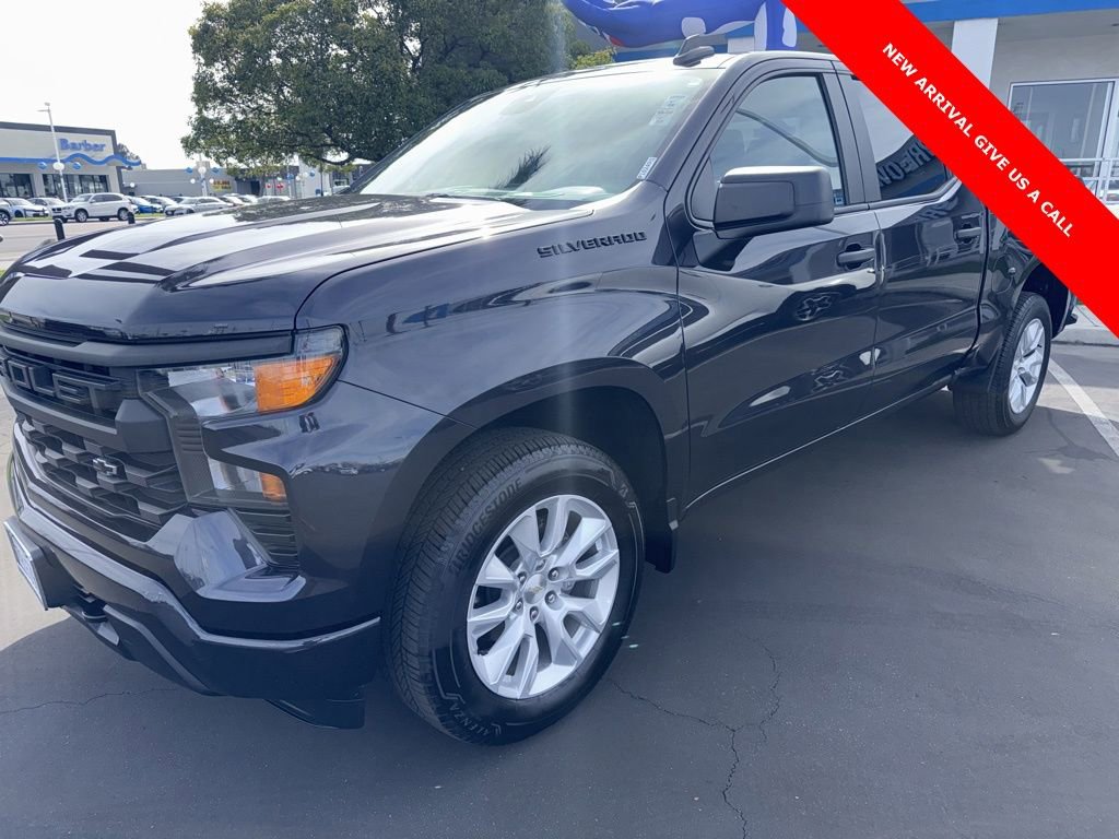 Used 2023 Chevrolet Silverado 1500 Custom w/ LPO, Dark Essentials Package image 1