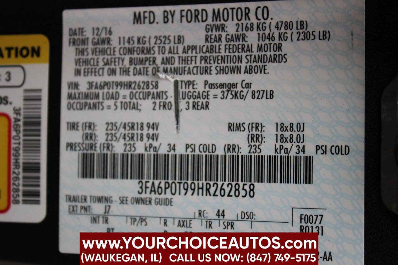 Used 2017 Ford Fusion SE image 33