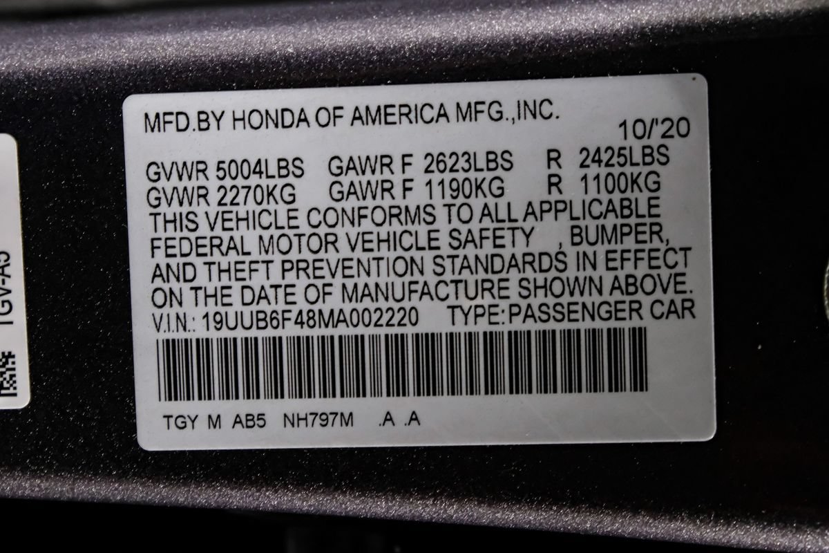 Used 2021 Acura TLX w/ Technology Package AWD/4WD image 56