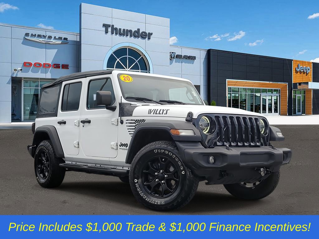 Used 2020 Jeep Wrangler Unlimited Sport