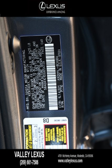 Certified 2025 Lexus ES 300h w/ Premium Package FWD image 23