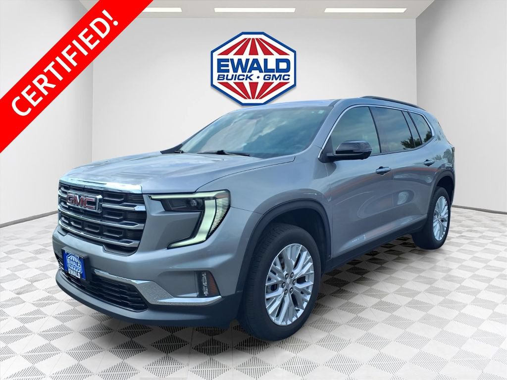 Certified 2024 GMC Acadia Elevation w/ Luxury Package