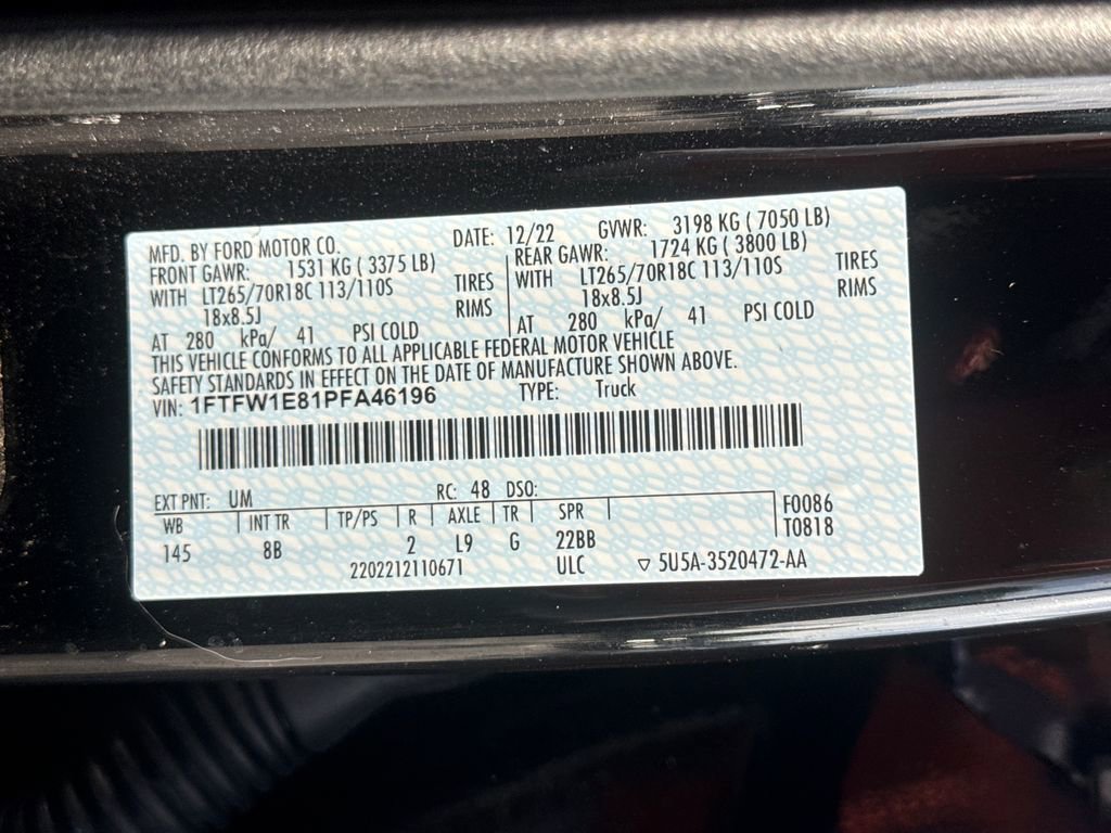 Used 2023 Ford F150 XL w/ Rattler Package AWD/4WD image 35