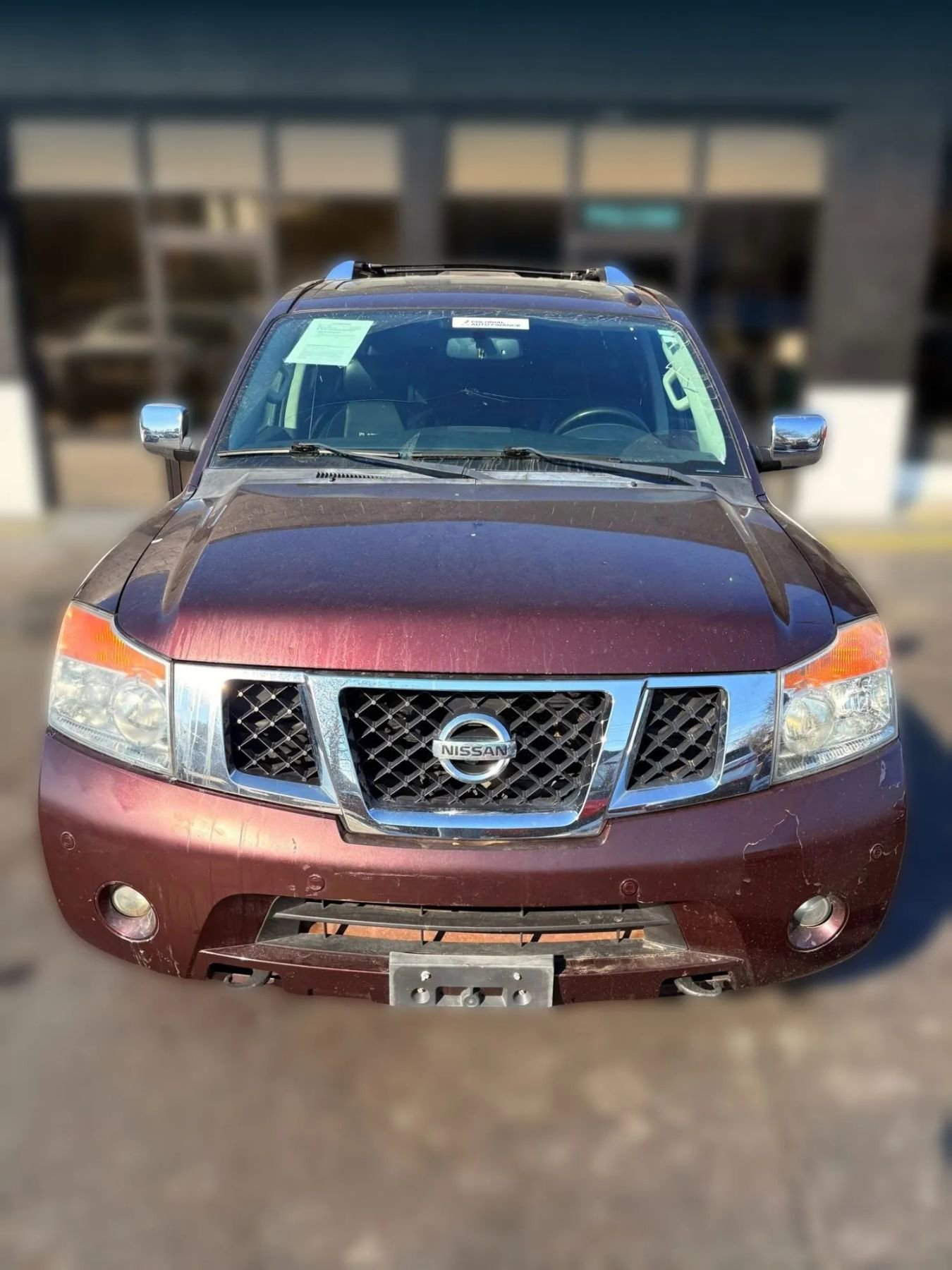 Used 2015 Nissan Armada Platinum w/ 2nd Row Captain Seat Package RWD image 9