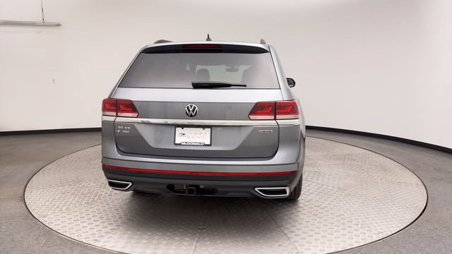 Used 2021 Volkswagen Atlas SE w/ Towing Package AWD/4WD image 3
