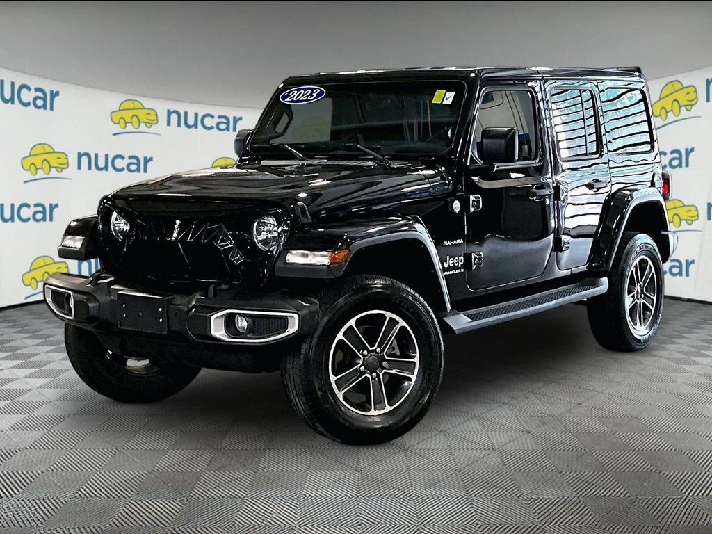 Used 2023 Jeep Wrangler Unlimited Sahara AWD/4WD image 3