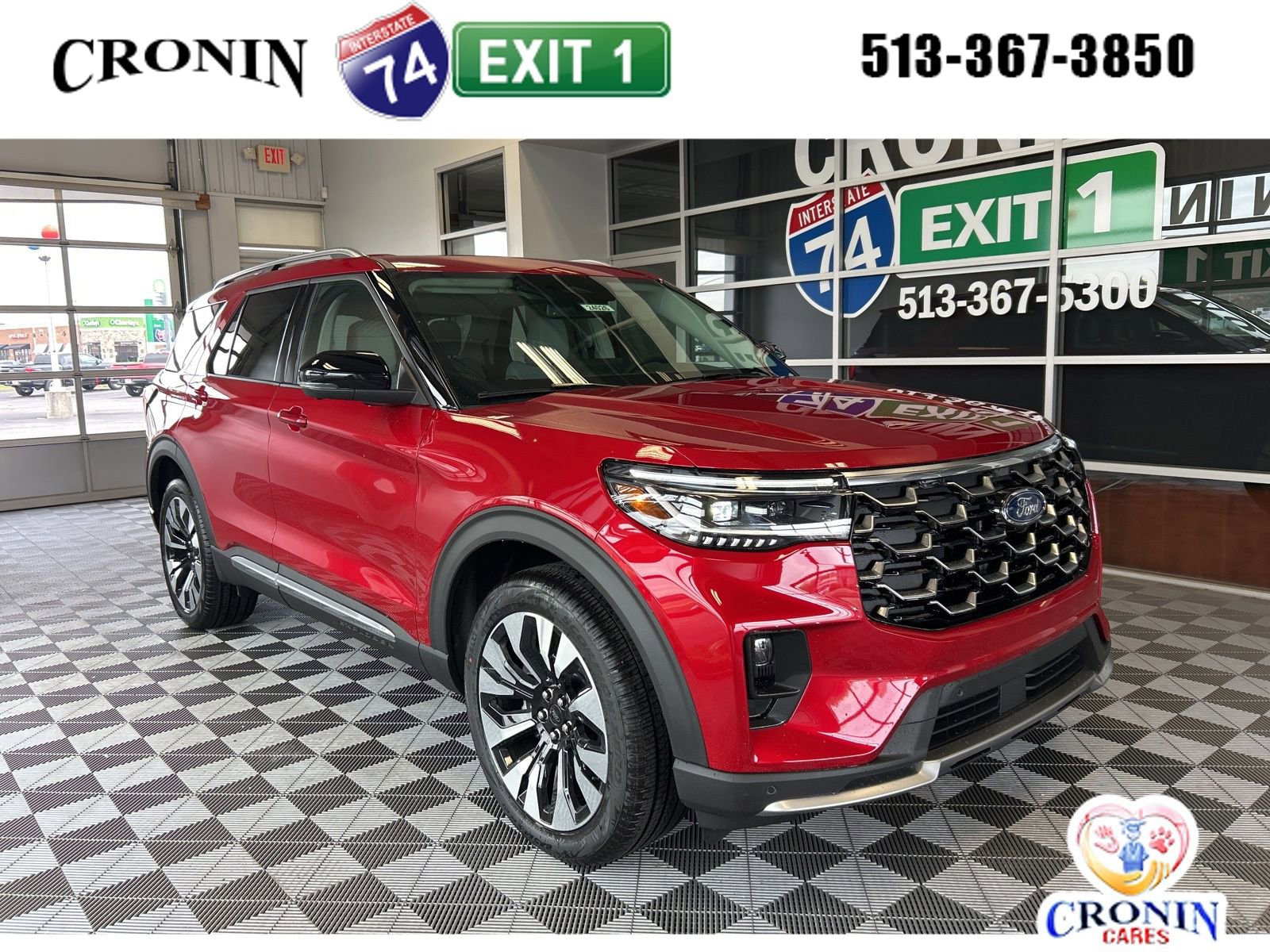 New 2026 Ford Explorer Platinum image 1