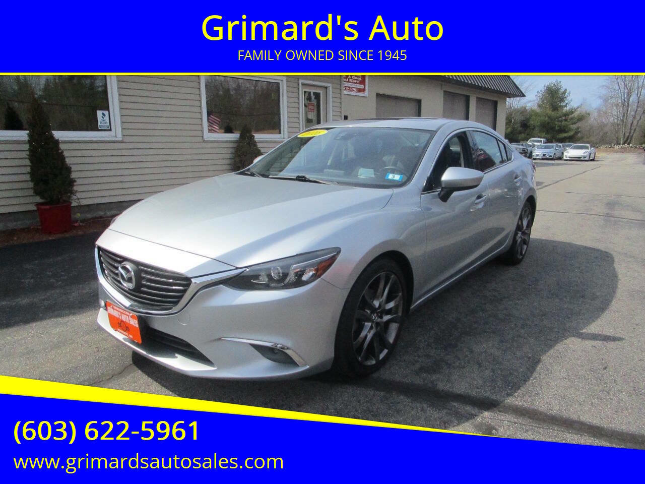 Used 2016 MAZDA MAZDA6 Grand Touring