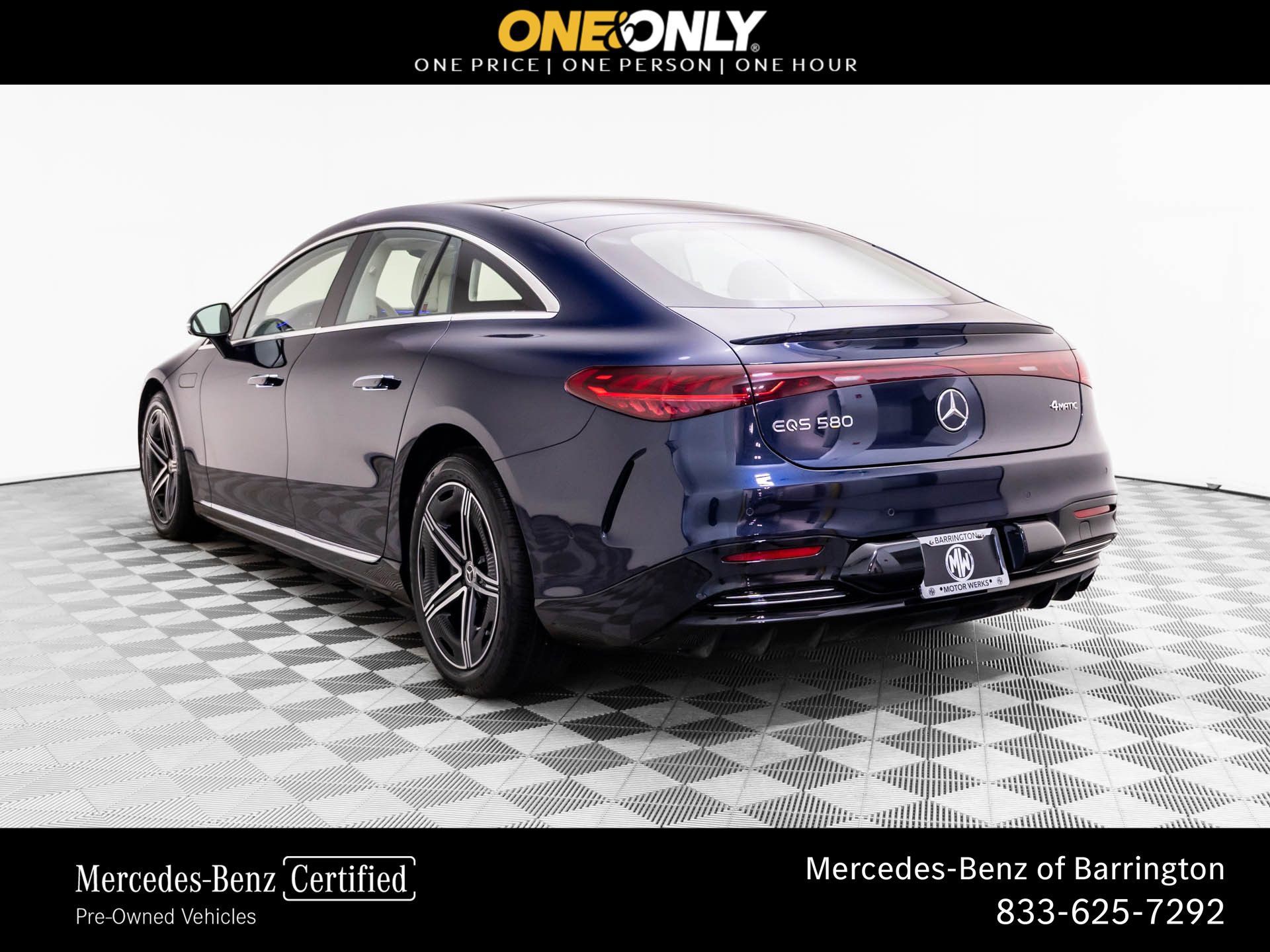 Used 2023 Mercedes-Benz EQS 580 4MATIC Sedan image 3