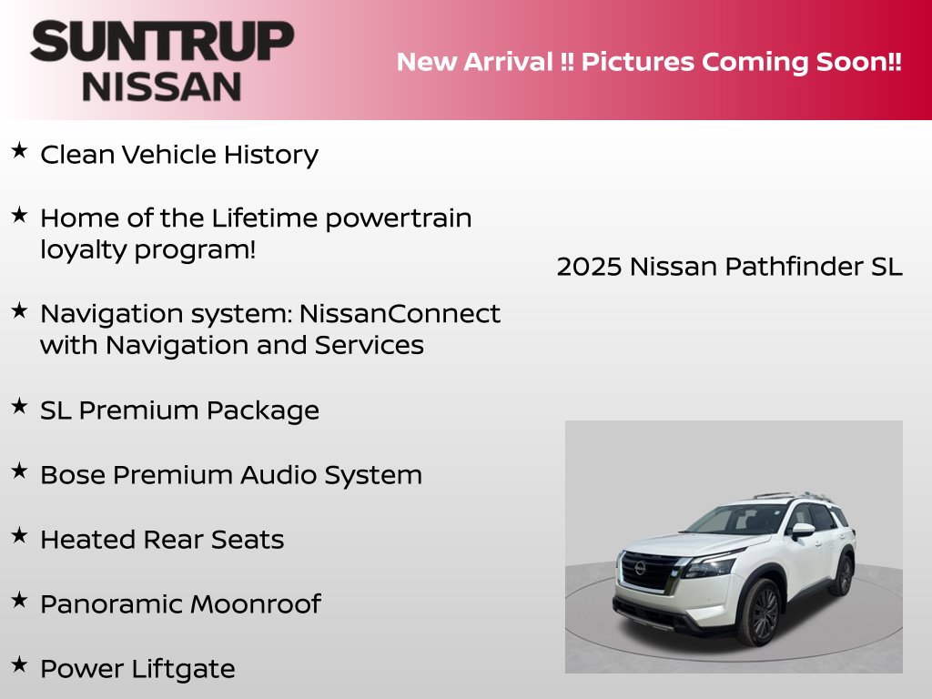 Certified 2025 Nissan Pathfinder SL w/ SL Premium Package AWD/4WD image 6