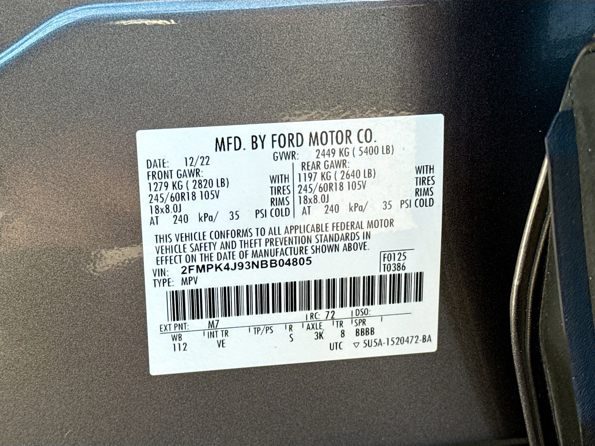 Used 2022 Ford Edge SEL image 43