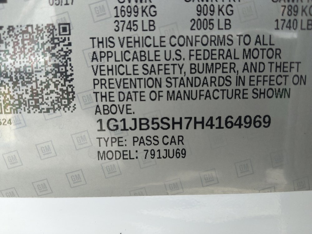 Used 2017 Chevrolet Sonic LS image 33