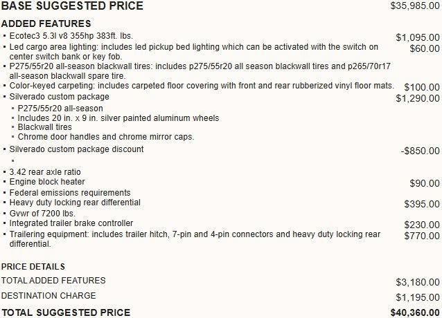 Used 2015 Chevrolet Silverado 1500 LS w/ Trailering Package AWD/4WD image 2