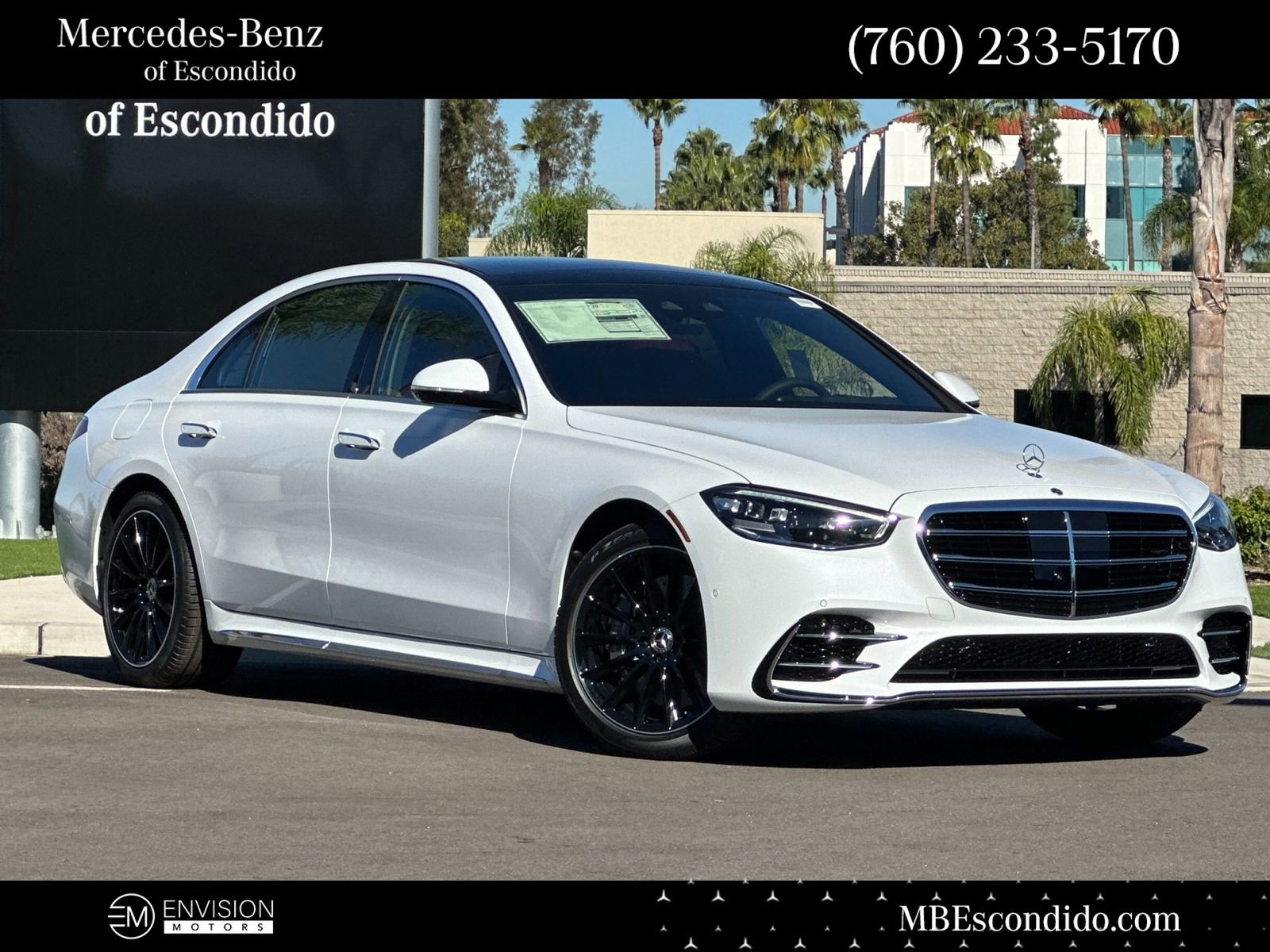 New 2026 Mercedes-Benz S 580 4MATIC Sedan image 1