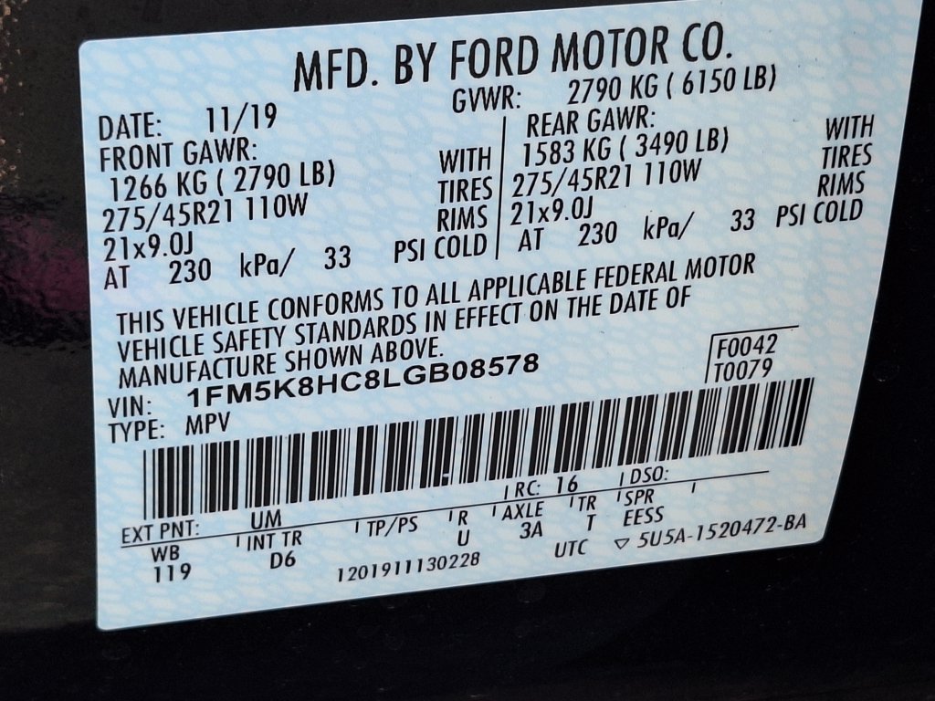Used 2020 Ford Explorer Platinum w/ Premium Technology Package AWD/4WD image 37